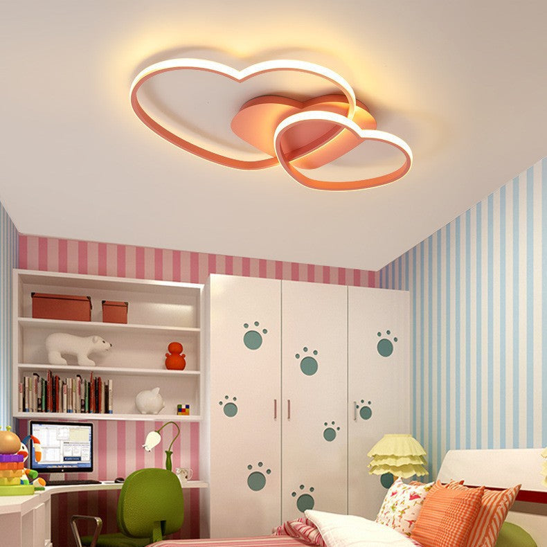 Heart-Shaped Ceiling Light