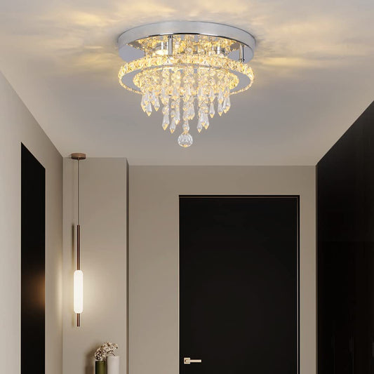Elegant Crystal Ceiling Light