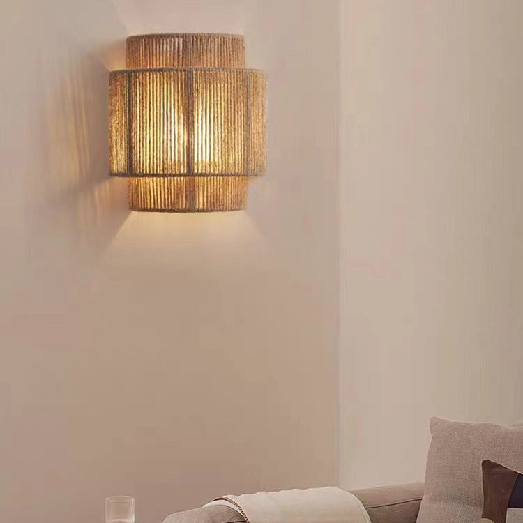 Woven Rope Wall Lamp