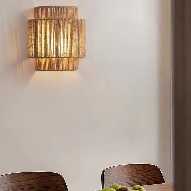 Woven Rope Wall Lamp