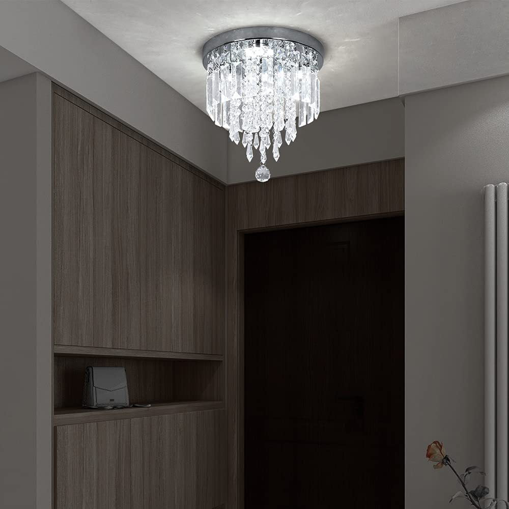 Elegant Crystal Ceiling Light