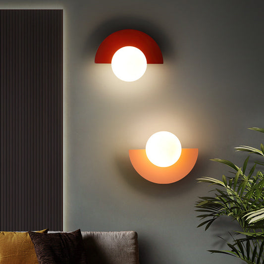 LED Semicircle Indoor Wall Light
