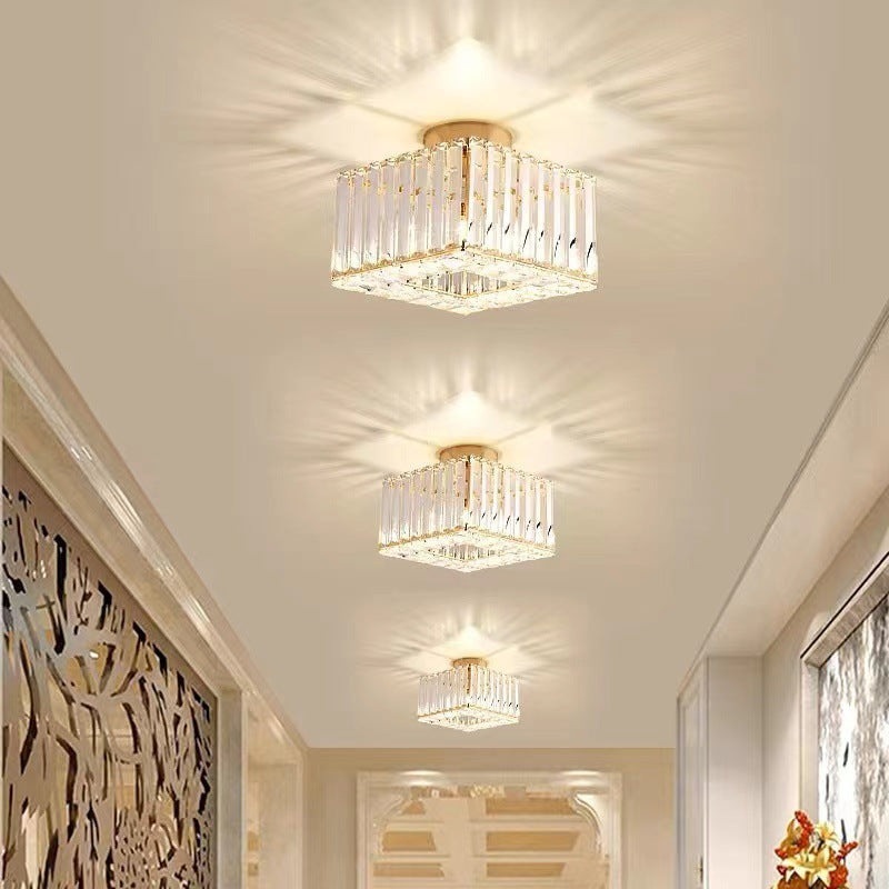 Elegant Crystal Ceiling Light