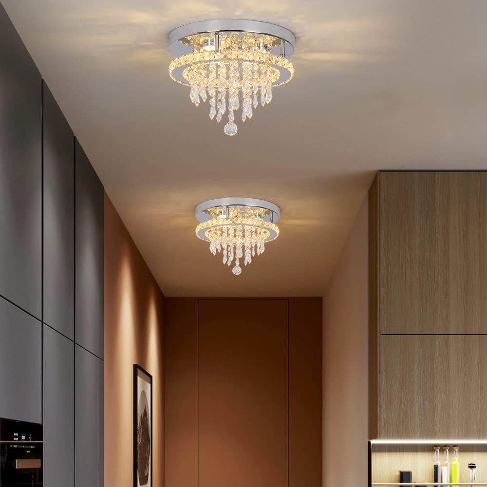 Elegant Crystal Ceiling Light