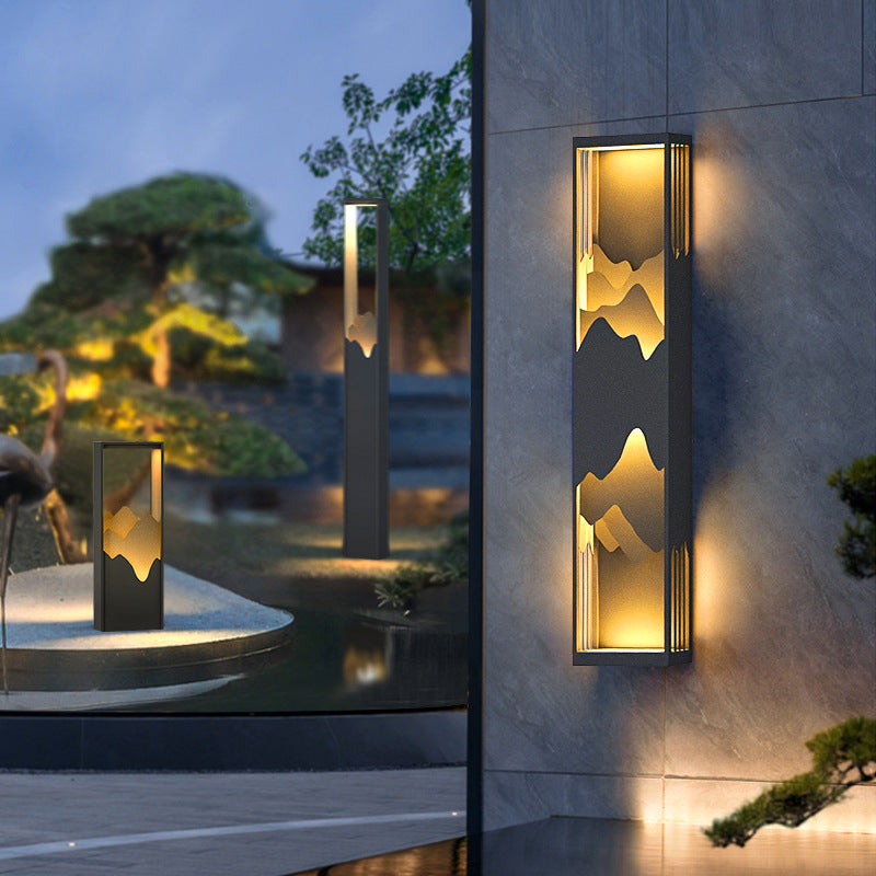 Zen-inspired landscape lights