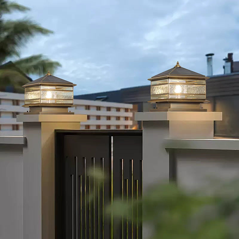 Solar Pillar Lights