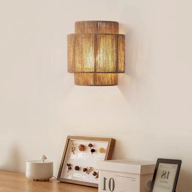 Woven Rope Wall Lamp