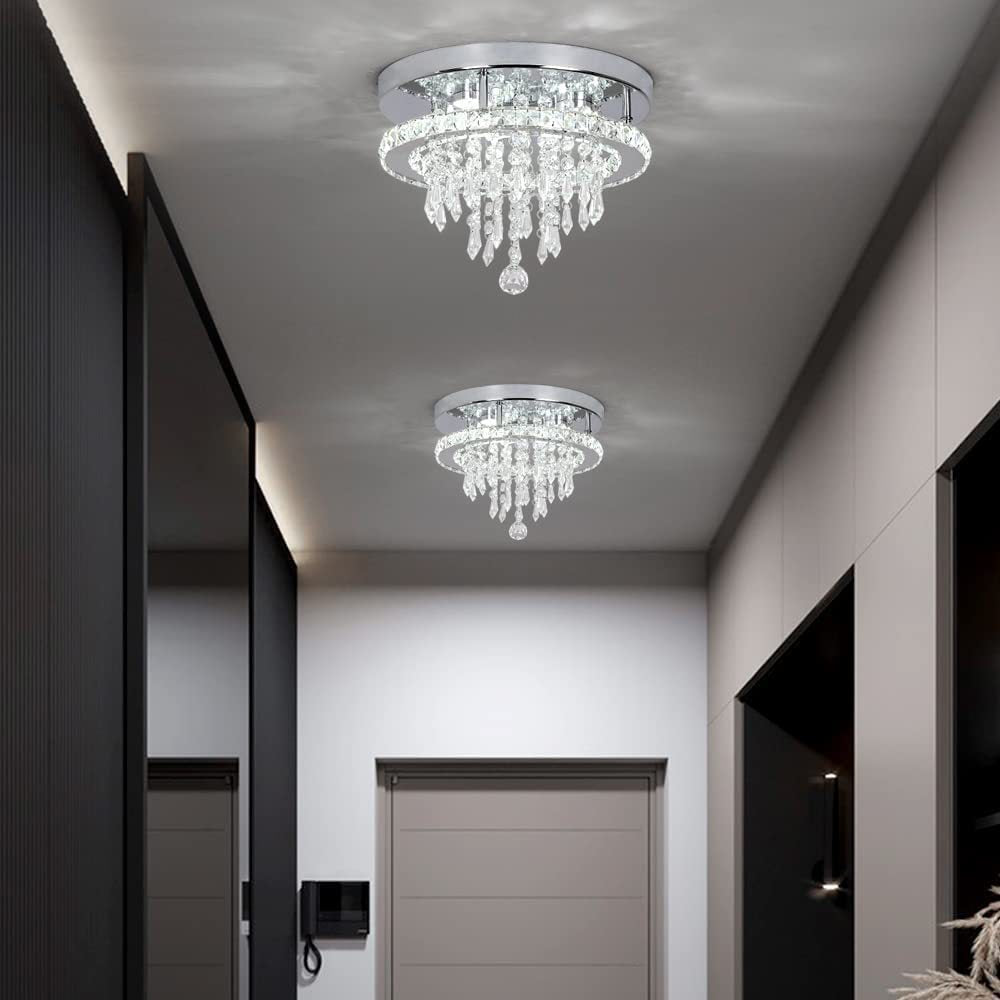 Elegant Crystal Ceiling Light